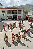 Ladakh - Cham masks dances at Phyang monastery 